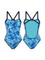 TYR Durafast Elite® CF Kız Çocuk Mayosu - Azultec