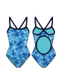 TYR Durafast Elite® DF Kız Çocuk Mayosu - Azultec
