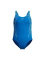 Speedo Hyperboom Muscleback Kız Çocuk Mayosu (Mavi)