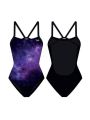 TYR Durafast Elite® CF Kız Çocuk Mayosu - Starborne (Mor)