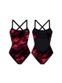 TYR Durafast Elite® TF Kız Çocuk Mayosu - Soren (Kırmızı)