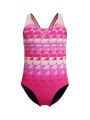Speedo Digi Splashback Kız Çocuk Mayosu (Pembe)