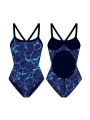 TYR Durafast Elite® DF Kız Çocuk Mayosu - Synapse (Mavi)