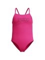 Speedo END+ LOGO Kız Çocuk Mayosu (Pembe)