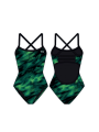 TYR Durafast Elite® TF Kız Çocuk Mayosu - Soren (Yeşil)