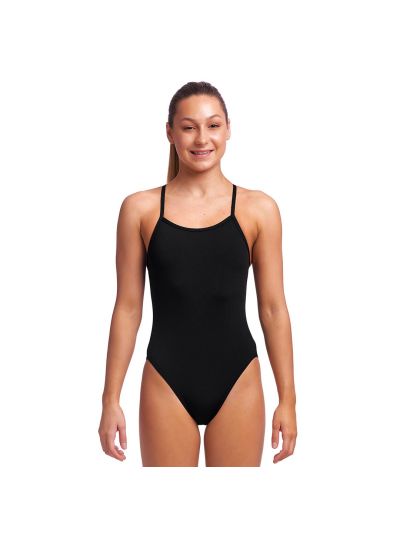 Funkita Still Black Kız Çocuk Mayosu