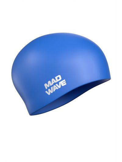 Mad Wave Silikon Uzun Saç Bonesi (Mavi)