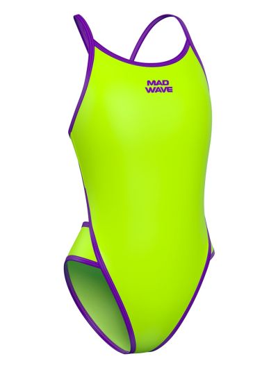 Mad Wave Daria Kız Çocuk Mayosu (Sarı/Mor)