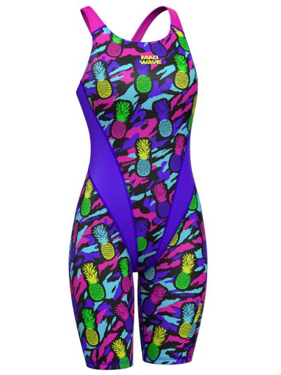 Mad Wave Kneeskin J8 Paçalı Kız Çocuk Mayosu