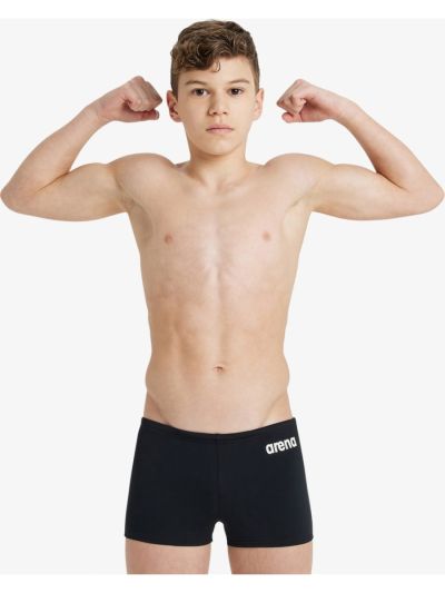 Arena Team Swim Çocuk Siyah Mayo