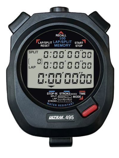 Ultrak 495 - 100 Lap (Siyah) Kronometre
