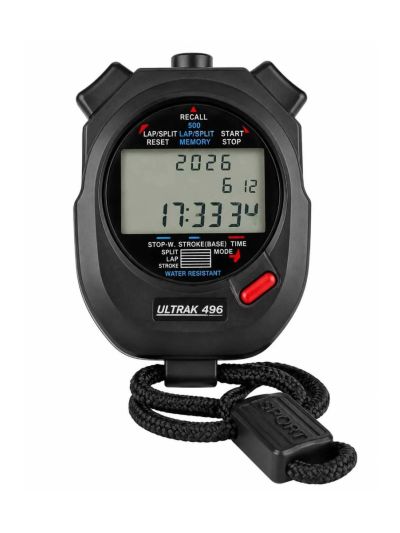 Ultrak 496 - 500 Lap Kronometre (Siyah)