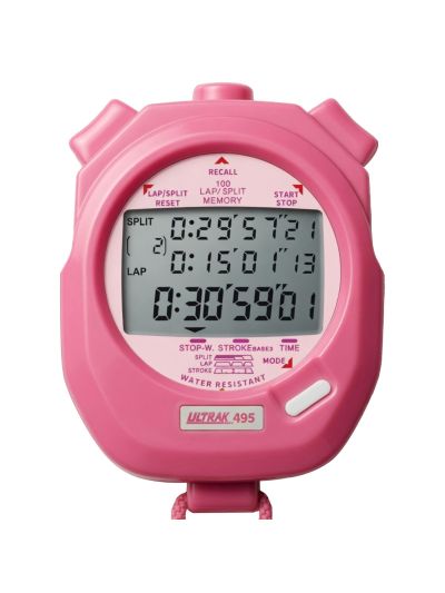 Ultrak 495 - 100 Lap (Pembe) Kronometre