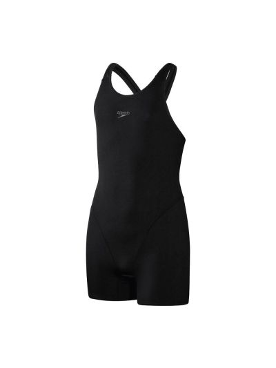 Speedo Hyperboom Paçalı Kız Çocuk Mayosu (Siyah)