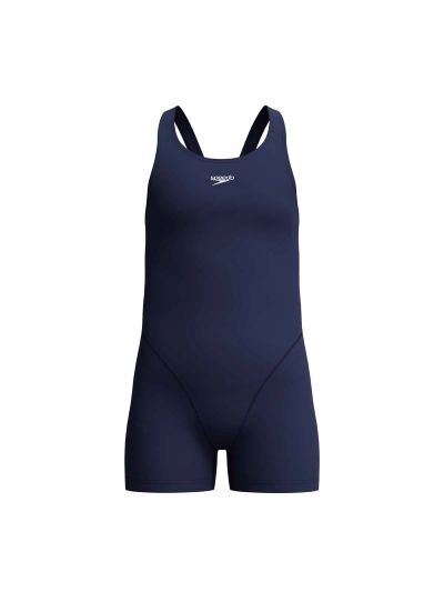 Speedo Eco End+ Paçalı Kız Çocuk Mayosu (Navy)