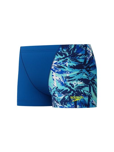 Speedo V Cut Erkek Çocuk Mayosu (Mavi)