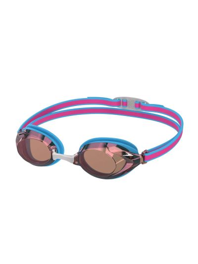 Speedo Vanquisher Aynalı Çocuk Yarış Gözlüğü (Mavi)