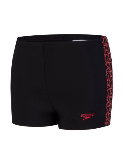 Speedo Boom Splice Aquashort (Black/Red)