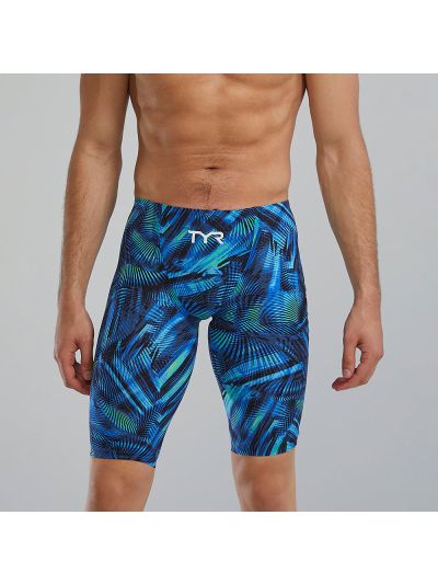 TYR Avictor 2.0 Helux Yüksek Bel Yarış Mayosu - Mavi