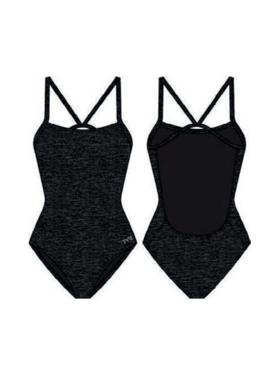 TYR Durafast Elite® CF Kadın Mayosu - Lapped (Siyah)