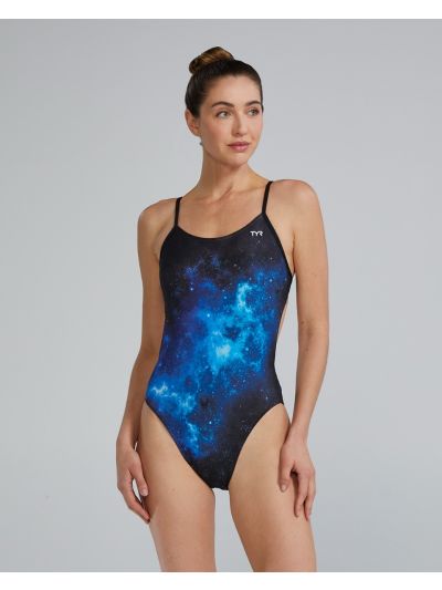 TYR Durafast Elite® CF Kadın Mayosu - Starborne (Mavi)