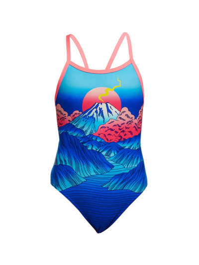 Funkita Smokin Hot Kız Çocuk Mayosu