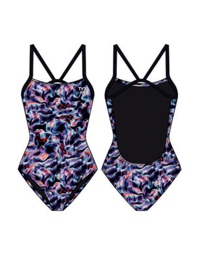 TYR Durafast Elite® CF Kız Çocuk Mayosu - Energia (Renkli)