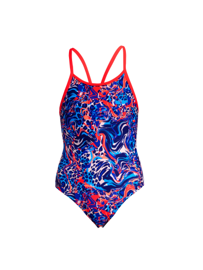 Funkita  Mad Cat Kız Çocuk Mayosu
