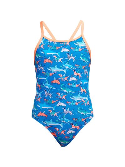 Funkita DB Fin Swimming Kız Çocuk Mayosu