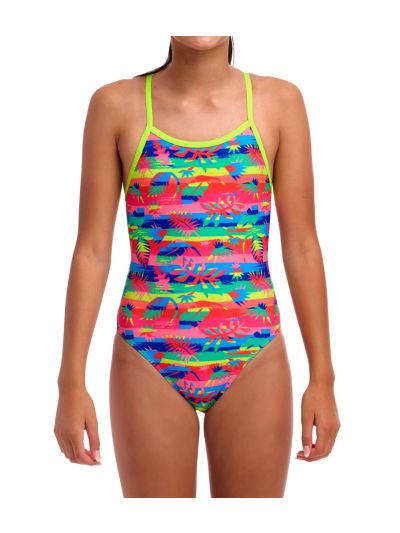 Funkita Free Foliage Kız Çocuk Mayosu