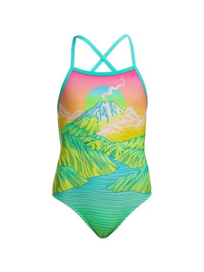 Funkita Candy Climb Kız Çocuk Mayosu