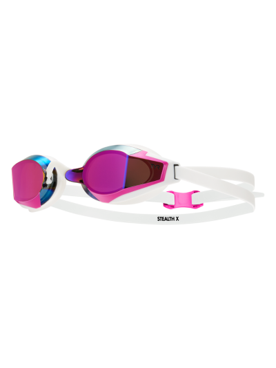 TYR Stealth-X Race Aynalı Yarış Gözlüğü (Pembe/Beyaz)