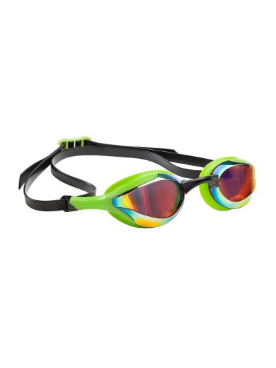 Mad Wave ALIEN Rainbow Yüzme Yarış Gözlüğü Yeşil/Siyah