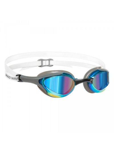 Mad Wave ALIEN Rainbow Aynalı Yarış Gözlüğü Gri