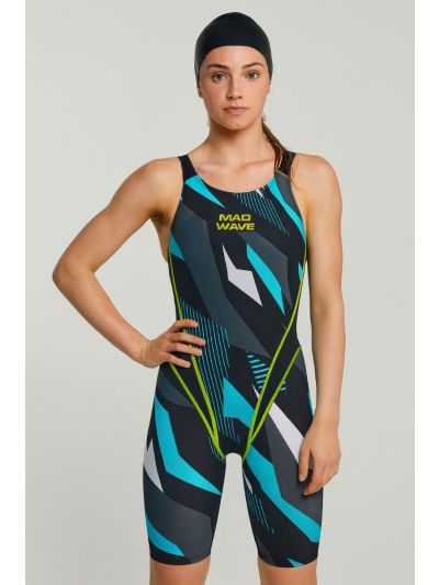 Mad Wave Kneeskin J1 Paçalı Kadın Mayosu