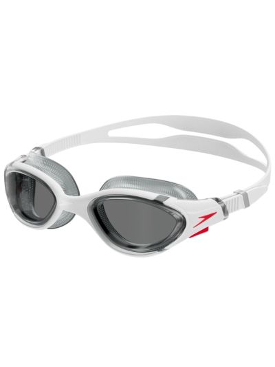 Speedo Biofuse Reflex Yüzücü Gözlüğü (Beyaz/Duman)