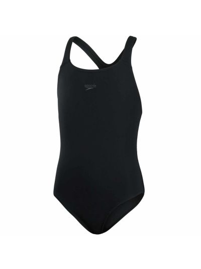 Speedo ECO END+ Kız Çocuk Mayosu (Siyah)