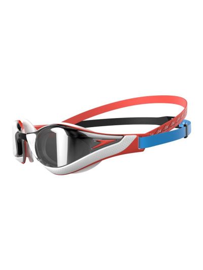 Speedo Fastskin Pure Focus Aynalı Yarış Gözlüğü (Kırmızı-Siyah)