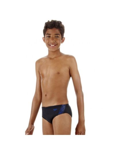 Speedo Monogram Erkek Çocuk Mayosu (Lacivert)