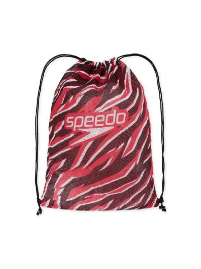 Speedo Printed Mesh Bag (Kırmızı)