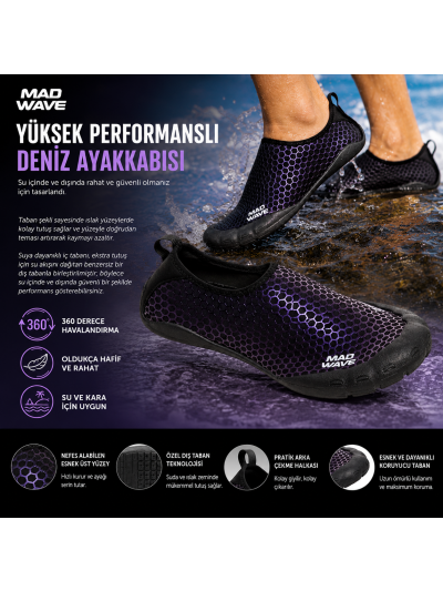 Mad Wave Shellshock Kadın/Kız Deniz Ayakkabısı