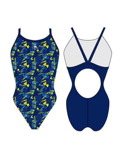 TURBO Kız Çocuk Mayosu (Renk:1004)