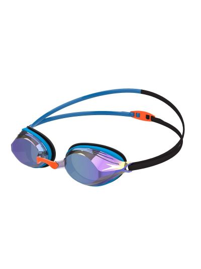 Speedo Vengeance Aynalı Yarış Gözlüğü (Mavi/Siyah)