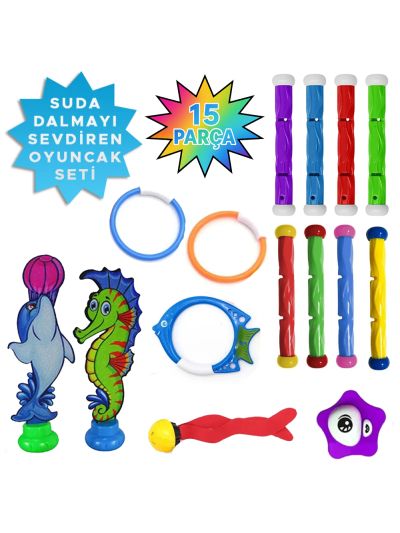 Çocuklar için Dalış Oyuncağı Seti 1
